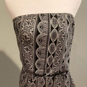 Pink Republic Strapless Jumpsuit, Size Small